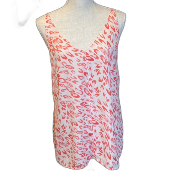 CAbi Flirty Camo Watercolor Animal Print Adjustable Spaghetti Strap Size Small - Picture 1 of 7